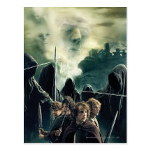 Hobbits bereit zu kämpfen postkarten