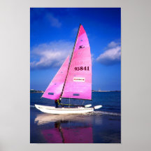 HOBIE CAT-REFLEXION POSTERDRUCK