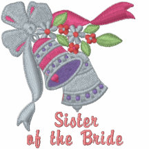 Hochzeit Bell - Schwester der Braut Besticktes Polo Hemd