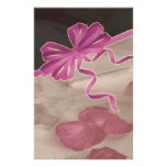 Hochzeit beschuht Rosen-Blumenblatt-Set Individuelle Druckpapiere