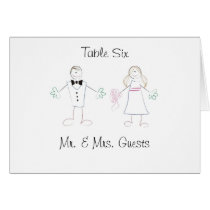 Hochzeit Placecard karten
