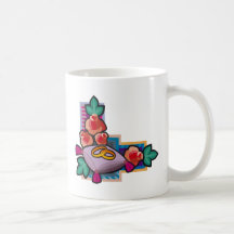 Hochzeits-Einladungen 1 Kaffeetassen