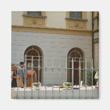 Hochzeits-Empfang, Menaggio Kühlschrankmagnete