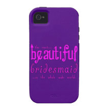 Hochzeits-Gastgeschenke-Dank-schöne Brautjungfer iPhone 4/4S Hülle