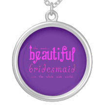 Hochzeits-Gastgeschenke-Dank-schöne Brautjungfer Amulett