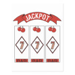 Hochzeits-Jackpot Postkarten