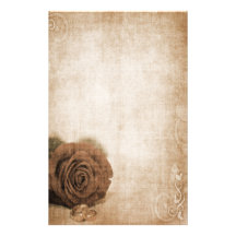 Hochzeits-Rose Vintag Druckpapiere