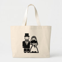 Hochzeitspaare Tragetasche
