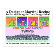 Hochzeitstorte-Martini-Rezept-Karten-Postkarte