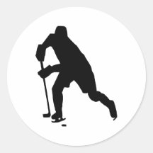 Hockey Runder Sticker