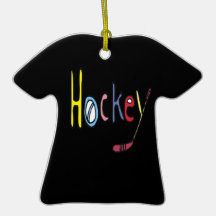 Hockey Weihnachtsbaum Ornamente