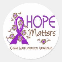Hoffnung ist 3 Chiari die Missbildung von Bedeutun Sticker