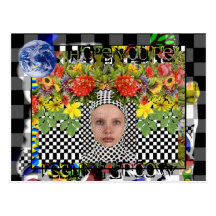 Hoffnung sind Sie das Groovy Gefühl Postkarte