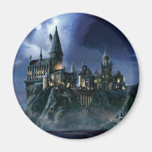 Hogwarts Schloss nachts Kühlschrankmagnete