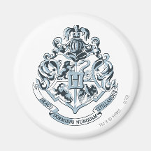Hogwarts Wappen-Blau Magnete