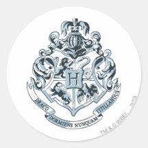 Hogwarts Wappen-Blau Sticker