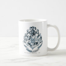 Hogwarts Wappen-Blau Tasse