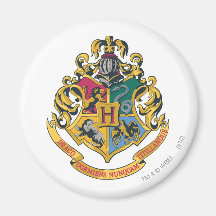 Hogwarts Wappen farbenreich Kühlschrankmagnete