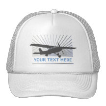 Hohe Flügel-Flugzeuge Truckermützen