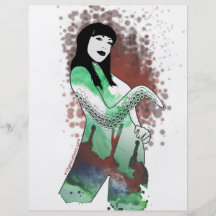 Hohepriesterin von Cthulhu Vollfarbige Flyer