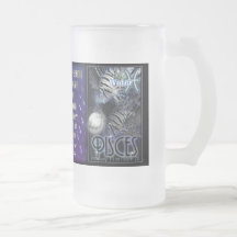 Hohes Glas Fisch-Tierkreises Kaffeetasse