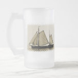 Hohes Schiffs-mattierter Bier-Becher Tasse