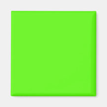 Hohes Sicht-Neon-Grün Kühlschrankmagnet