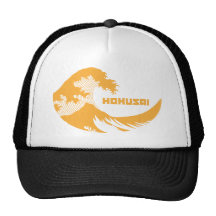 Hokusai - die große Welle Caps