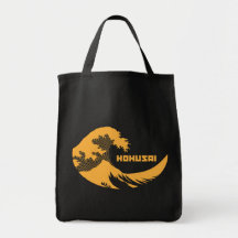 Hokusai - die große Welle Leinentasche