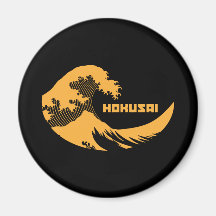 Hokusai - die große Welle Magnete
