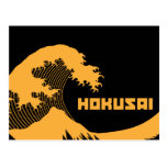 Hokusai - die große Welle Postkarte