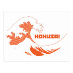 Hokusai - die große Welle Postkarten