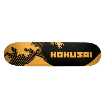 Hokusai - die große Welle Bedruckte Skateboarddecks