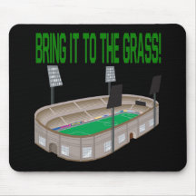 Holen Sie es dem Gras Mousepads