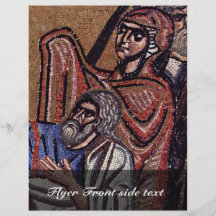 Hölle durch Meister Der Nea-Moni-Kirche in Chios ( Flyer Druck