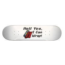 Hölle, ja, das ich einwickeln kann individuelle skatedecks