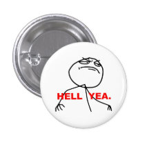 Hölleyea-Raserei-Gesicht Meme Button