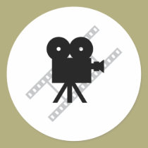 Hollywood-Filmfilmtechnik-Kamerafilm aufkleber