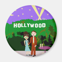 Hollywood Romance Magnete