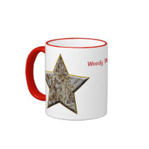 Hölzerne Chip-Stern-personalisiertes Geschenk für  Tee Haferl