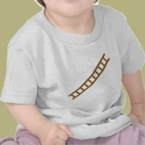 hölzerne Leiter t-shirts