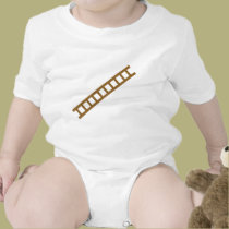 hölzerne Leiter t-shirts