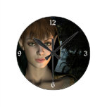 "Hölzerner Elf-" Uhr