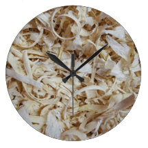 Holzspan-Neuheits-Uhr für Woodworkers-freien Raum