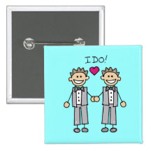 Homosexuelle Gastgeschenke Hochzeit Buttons
