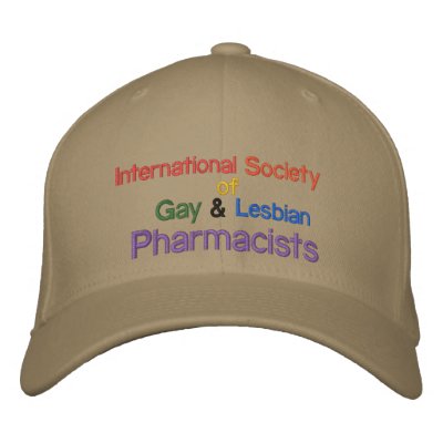 Homosexueller Apotheken-Gesellschafts-Hut Baseballcap