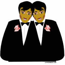 Homosexueller Hochzeitstorte-Deckel Acryl Ausschnitte