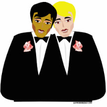 Homosexueller Hochzeitstorte-Deckel Photofiguren