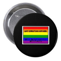 Homosexuelles christliches LOGO Buttons