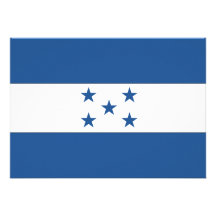 Honduras-Flagge Ankündigungen